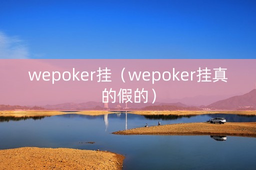 wepoker挂（wepoker挂真的假的）