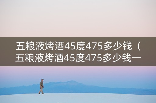 五粮液烤酒45度475多少钱（五粮液烤酒45度475多少钱一瓶）