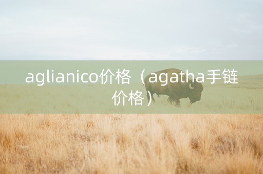 aglianico价格（agatha手链价格）