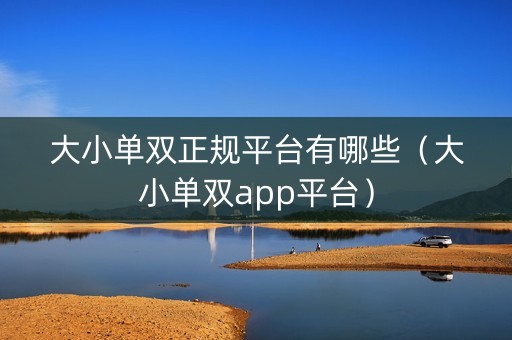 大小单双正规平台有哪些（大小单双app平台）