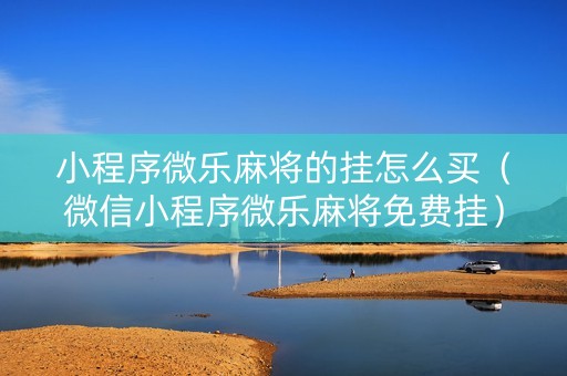 小程序微乐麻将的挂怎么买（微信小程序微乐麻将免费挂）