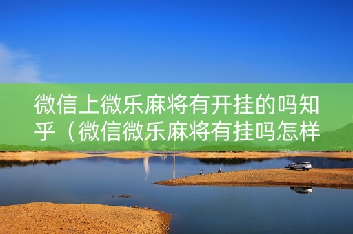 微信上微乐麻将有开挂的吗知乎（微信微乐麻将有挂吗怎样安装）